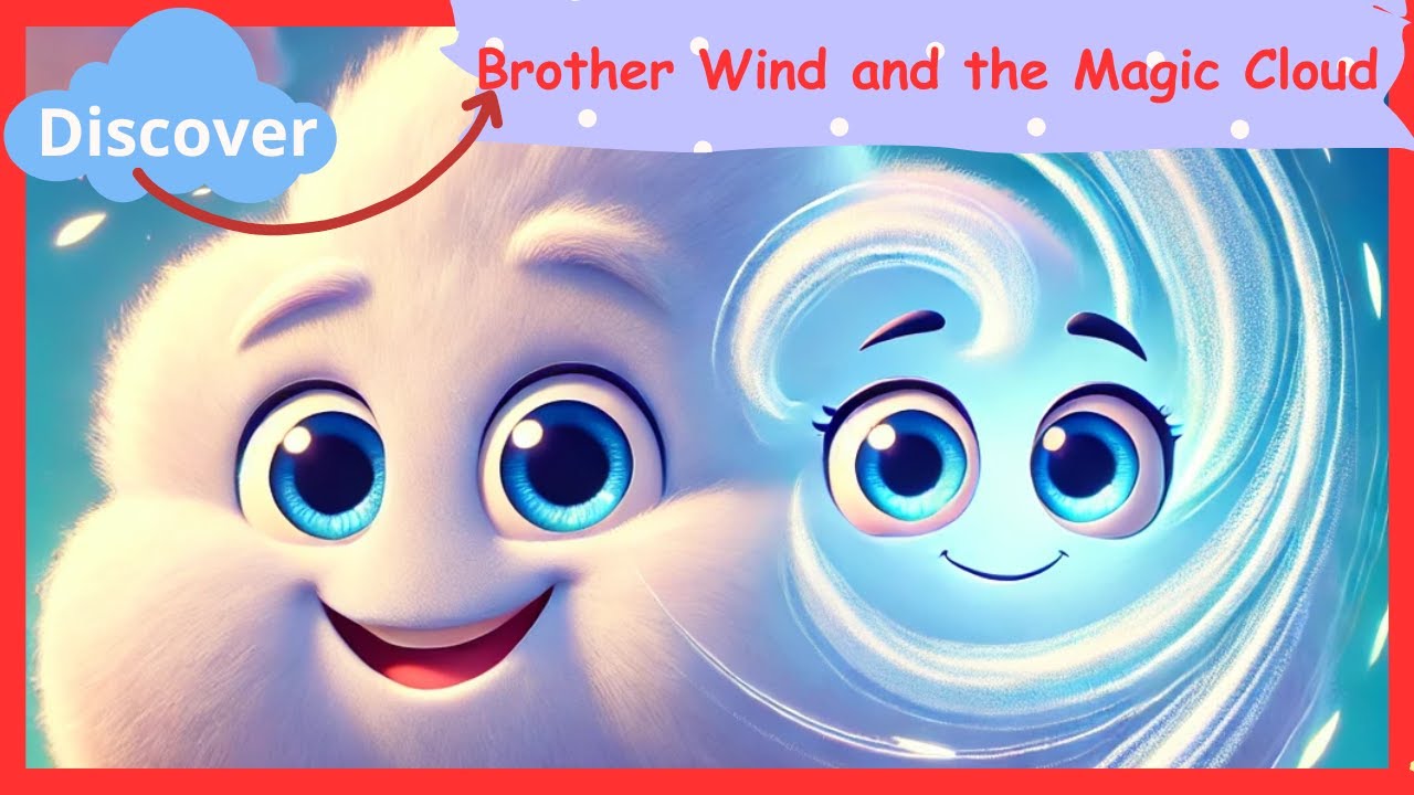 🌬️⛅STORY CHILD:  Brother Wind and Magic Cloud