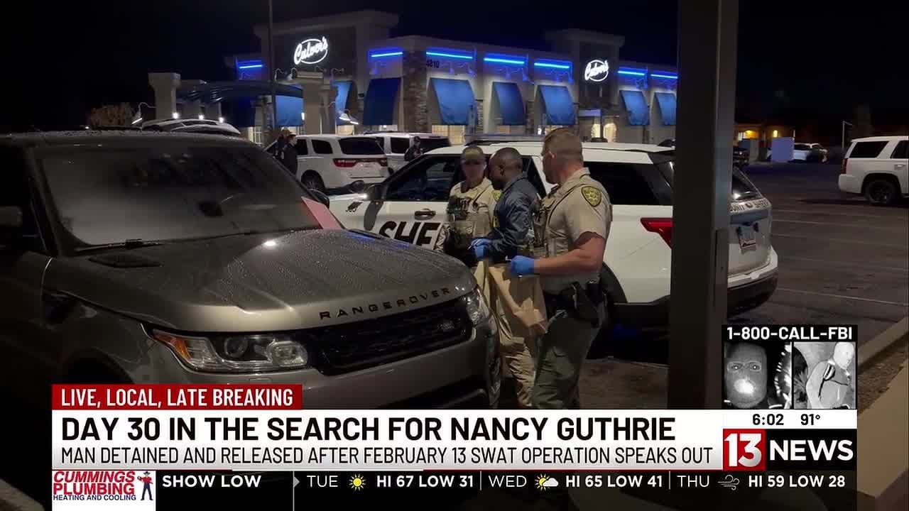 Two detained during Nancy Guthrie investigation speak out