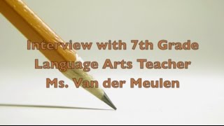 Interview Ms. Van der Meulen