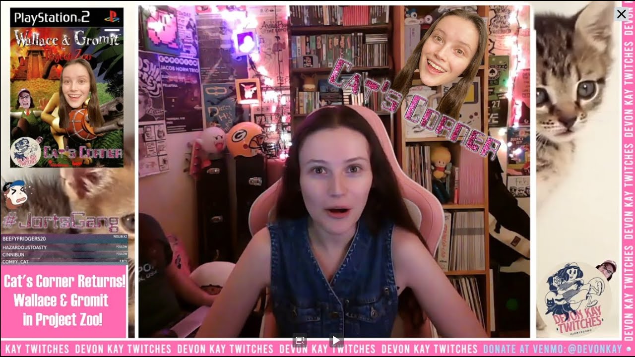 Cat's Corner Returns! - Wallace & Gromit Project Zoo | DevonKayTwitches