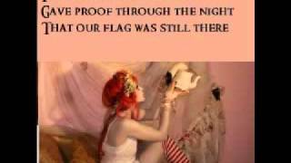 The Star-Spangled Banner - Emilie Autumn (with lyrics)