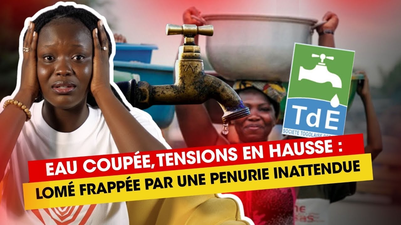 🇹🇬 Panne d'eau dans des quartiers de Lomé - L’essentiel de l’actu ce 9 janvier 2026