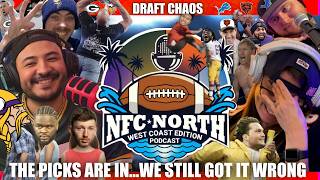 NFC North Draft Picks Are In… We Still Got It Wrong