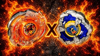 RAGNA RAGE FE4-55Y vs ROAR TYRANNO 9-60GF - BEYBLADE X
