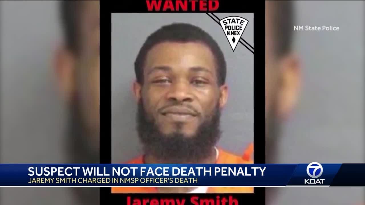 Man accused of killing NMSP officer will not face death penalty - YouTube