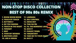 Best of 80s and 90s Nonstop Disco Hits  New Techno Remix  Best Dance Party Mix