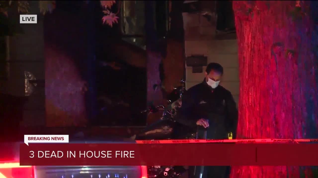 3 dead in house fire on Detroit's east side - YouTube