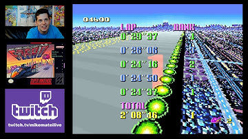 F-Zero (Super Nintendo) Mike Matei Live Stream