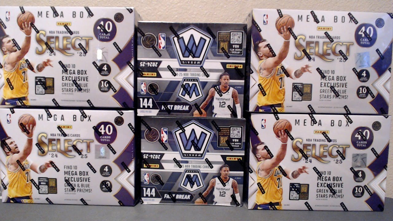 24/25 Mosaic Fast Break & Select Hobby 6 Hobby Box Break