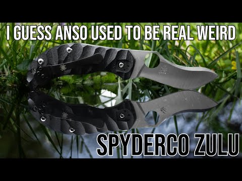 Make Spyderco Weird Again! - Spyderco Zulu (An Anso Design)