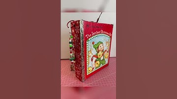 The Littlest Elf Little Golden Book Junk Journal #christmas #junkjournal #littlegoldenbook