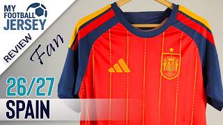 Spain Home Jersey 2026 World Cup (Kitjr) Fan Version Review