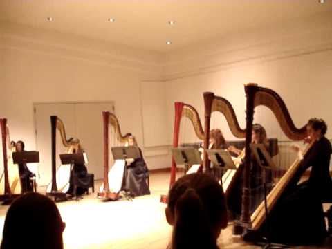 Inland Harp Ensemble 3-19-09 #6 The Sound of Music...