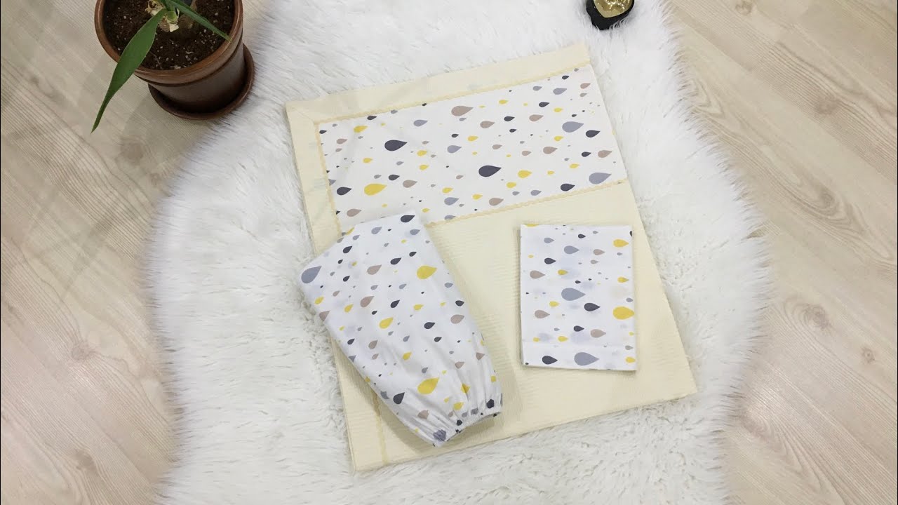 Sewing a Baby Bed Cover and Elastic Bed Sheet 👼