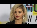 Selena gomez 2017 american music awards red carpet