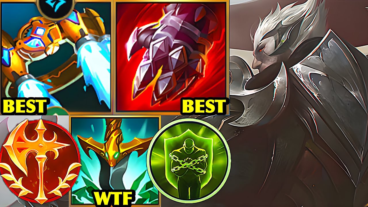 Wild Rift China Darius Top | 20KILL QUADRA?! UNSTOPPABLE DARIUS BEST ...