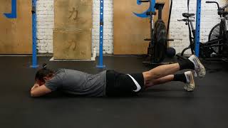 FRC - Prone Hip Extension Lift-Offs (Straight Leg)