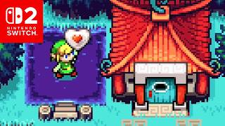 Zelda The Minish Cap (Nintendo Switch 2) - 100% Walkthrough Part 23 Gameplay - Lake Hylia Water Area
