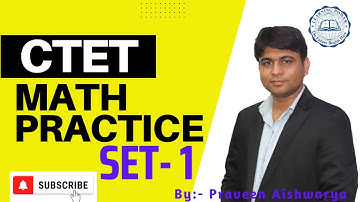 CTET Maths | Paper 1 | Practice Set 1 | Number System | Maths Practice | Math By Learning Power