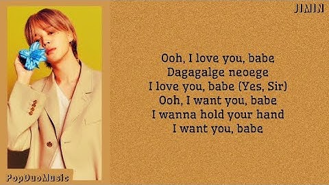 JIMIN - Smeraldo Garden Marching Band (ft. LOCO) Easy Lyrics | PopDuoMusic