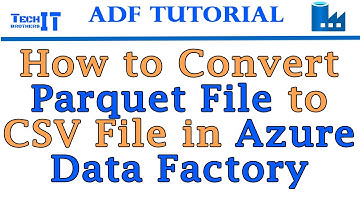 How to Convert Parquet File to CSV File in Azure Data Factory | Azure Data Factory Tutorial 2022