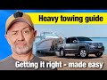 Complete guide to heavy towing (GVM, GCM & ATM explained) | Auto Expert John Cadogan