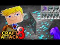 Größter Diamanten Grind & wir bauen eine BANK! - Minecraft Craft Attack 8 #75