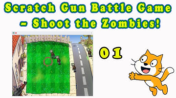 Create Fun Scratch Projects| How to Make a Zombie Shooting Game in Scratch-01