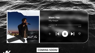 Want You - Out on 22 December 2025