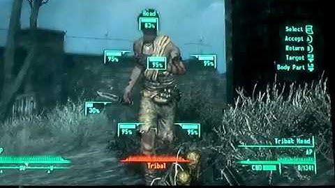 Fallout 3 - Point Lookout - dealing with the Cathedral Tribals