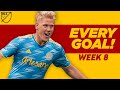 All Goals Week 8 - Distance SCREAMERS, Volleys,  and More!