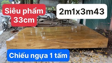 1 tấm 1 chiếu gỗ đinh hương | 2m1x3m43x33cm | xưởng chiếu ngựa nguyên khối