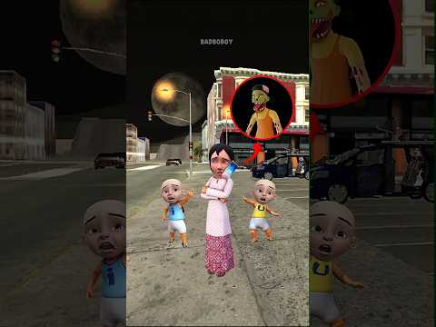 KAK ROS DI TELPON HANTU BONEKA SQUID GAME TENGAH MALAM UPIN IPIN TAKUT‼️
