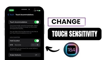 How To Change Touch Sensitivity On IPhone?