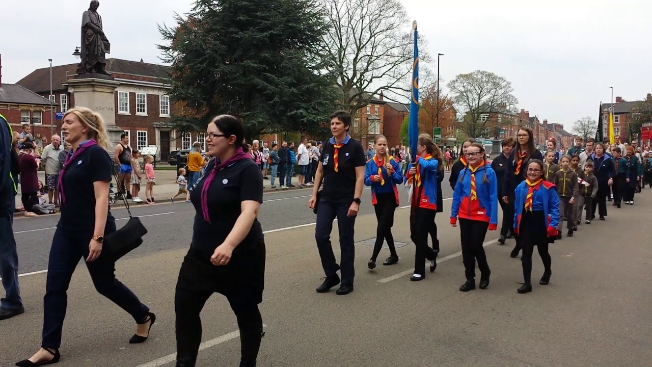 St. day parade Grantham YouTube