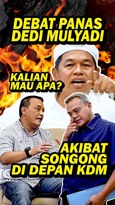 VIRAL!! DEDI MULYADI'S HEATED DEBATE WITH TOURISM SERVICE PROVIDERS #dedimulyadi #kangdedimulyadi
