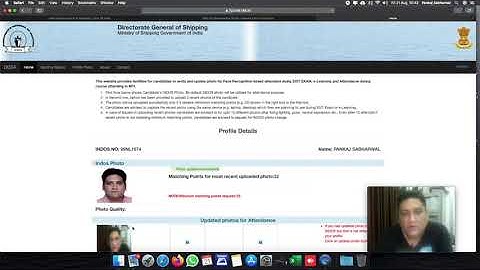 PHoto Verification for DGS Exit Exam