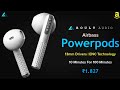 Boult audio airbass powerpods tws earbuds13mm driver  enc technology  20 hours batteryfeatures