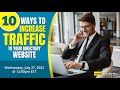 10 ways to increase traffic to your directory website