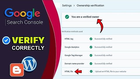 How to Verify Google Tag Manager in Google Search Console (Blogger 2025)