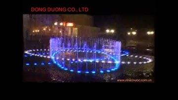 Thi công đài phun nước, phun nước nghệ thuật
