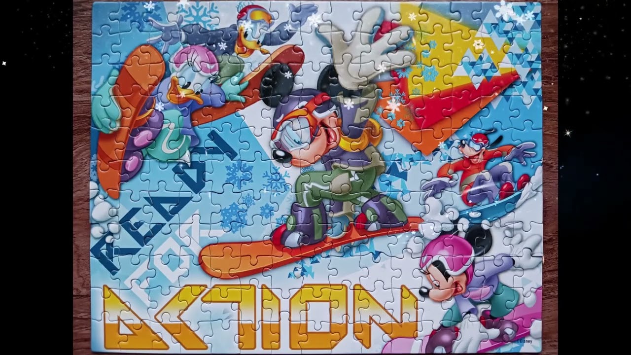 Puzzle # 1,595 -  Snow Action