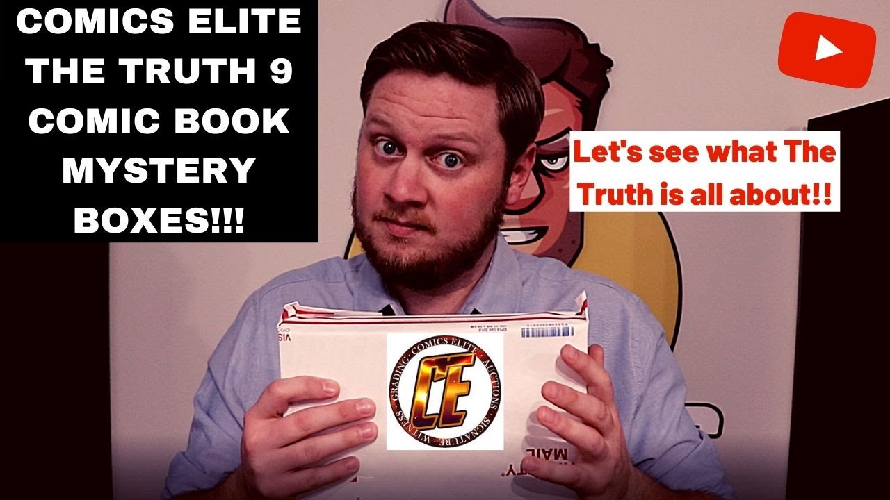 Comics Elite The Truth 9 Comic Book Mystery Boxes!!! YouTube