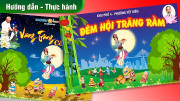 Hướng dẫn thiết kế phông trung thu phần 1 | Mid-Autumn Festival backdrop design tutorial part 1