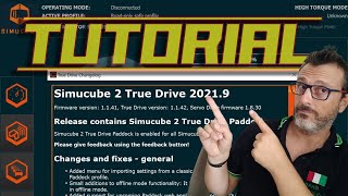 TUTORIAL Simucube 2 True Drive Firmware installation + Downgrade