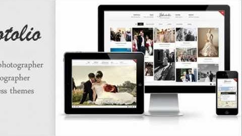 JPhotolio: Responsive Wedding Photography WP Theme