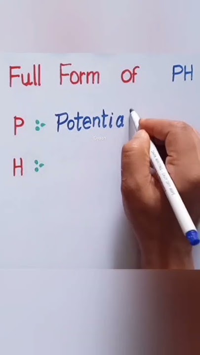 full-form-of-ph-important-fullform-gk-gyaan-shorts-youtube