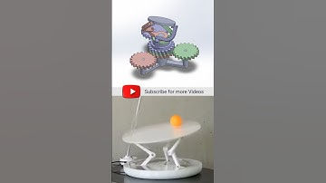 Spherical Parallel Mechanism in #solidWorks #shorts | Master CAD Studio #3danimation #3ddesign