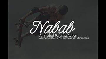 Nabab Animated Parallax Photoshop Action