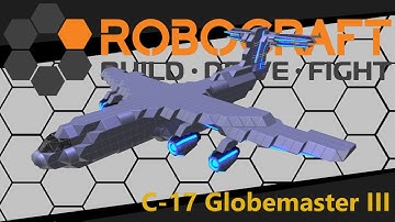 Robocraft Tutorial/Gameplay(AI) - C-17 Globemaster III